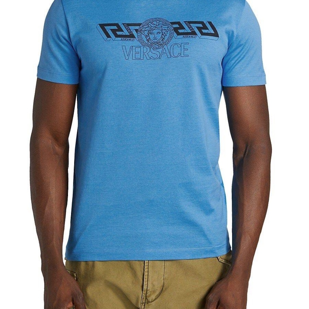 Versace La Greca Medusa Logo T-Shirt